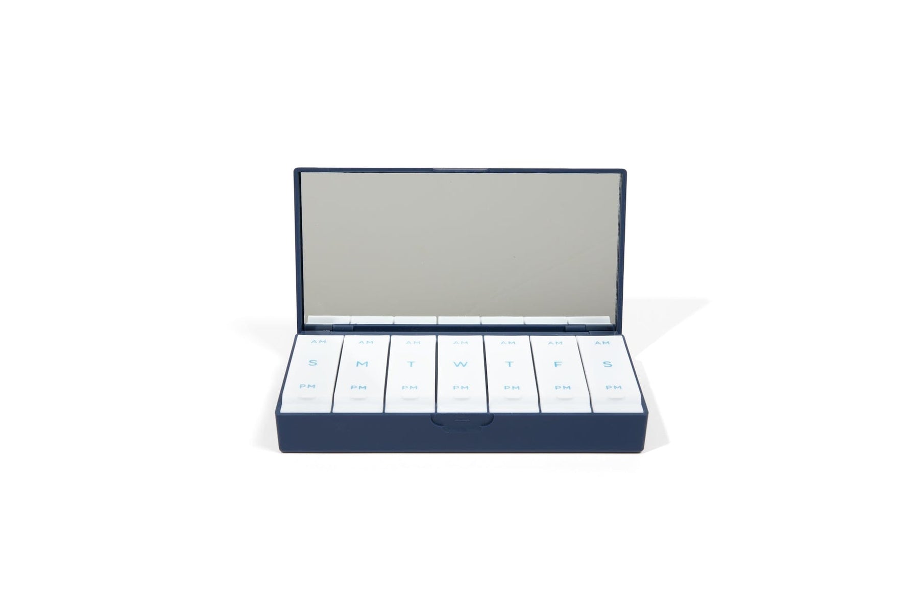 Navy AM PM Pill Box Port And Polish navy-am-pm-pill-box-port-and-polish