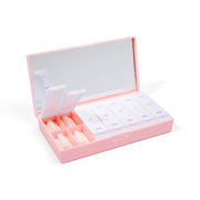 Blush Pink AM/PM Pill Box Pillbox Port and Polish 